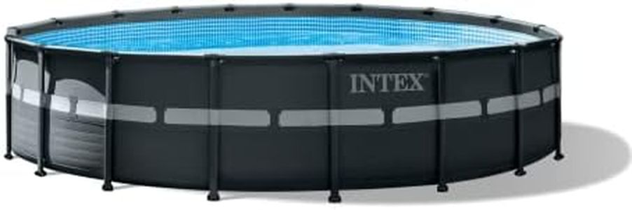 INTEX 26329EH Ultra XTR Deluxe Above Ground Swimming Pool Set: 18ft x 52in – Includes 2100 GPH Cartridge Sand Filter Pump – SuperTough Puncture Resistant – Rust Resistant – Easy to Assemble