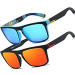 HGDGears Polarized Sunglasses for Men Women Driving Cycling Fishing Retro Sun Glasses UV Protection