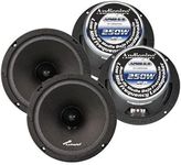 Audiopipe (4) APMB-6 6.5" 6" CAR Audio Loud Speaker Pair Low MID Range DJ