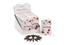 Stamford Red Rose Incense Cones, 15 Cones x 12 Packs