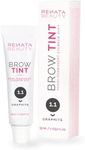 Renata Beauty Eyebrow Dye – Premium Brow Tinting Color – 15 ml Customizable Long-lasting Eyebrow Tint with 4 Week Results – Safe and Gentle Eyebrow Tint Color – 4 Colors Available [Graphite Dye]