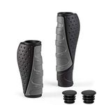 PRUNUS Bike Handlebar Grips, Rubber Ergonomic Antislip Bicycle Handlebar Grips, for MTB Mountain BMX(90mm+130mm)