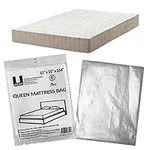 uBoxes Queen Mattress Clear Plastic
