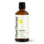Plant Therapy Lemon Essential Oil 100 mL (3.3 oz) 100% Pure, Undiluted, Natural Aromatherapy, Therapeutic Grade