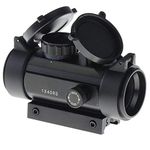 Tactical Area Airsoft Red and Green Dot Sights with 11mm-20mm Picatinny Rail Mount and Flip Lens Cap