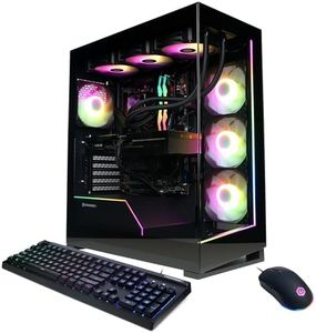 CyberPowerPC Gamer Supreme Gaming PC, AMD Ryzen 9 9950X 4.3GHz, GeForce RTX 5070 Ti 16GB, 64GB DDR5, 4TB PCIe 4.0 SSD, WiFi Ready & Windows 11 Home (SLCAI10000A3)