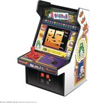 My Arcade Micro Player Mini Arcade Machine: Dig Dug Video Game, Fully Playable, 6.75 Inch Collectible, Color Display, Speaker, Volume Buttons, Headphone Jack, Battery or Micro USB Powered