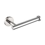 KES Chrome Toilet Roll Holder Stainless Steel Toilet Paper Holder Tissue Dispenser for Bathroom and Kitchen Contemporary Style Wall Mounted Polished Steel, A2175S12