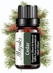 Miyuki Cedar Essential Oil Organic Plant & Natural 100% Pure Therapeutic Grade Aromatherapy Cedar Oil for Diffuser, Humidifier, Massage, Sleep, Perfume, Bath, SPA, Skin & Hair Care-10ml