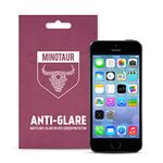 Minotaur Screen Protector for iPhone SE (2016) and iPhone 5S / 5C / 5, Matte Anti Glare (6 Screen Protectors)