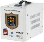 Kemot PROsinus-300 URZ3404 Emergency Power Inverter Pure Sine Wave Charging Function 12V 230V 500VA/300W, White