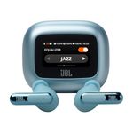 JBL Live Beam 3, Wireless Earbud Headphones with Bluetooth, 48h Battery Life, True Adaptive Noise Cancelling and High-Resolution Signature Sound, IP55 Waterproof, Closed-Back Stick Design, Black