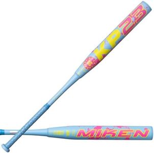 Miken | KP23 Neon Slowpitch Softball Bat | USSSA | MSU6NKPL | Maxload | 2 Pc. Composite | 13" Barrel | 27 oz