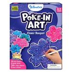 Skillmatics Poke-in Art - Flower Bouquet, Mess-Free Fun for Kids, DIY Sewing Craft Kits, Creative Activity, Gifts for Girls & Boys Ages 4, 5, 6, 7, 8, 9