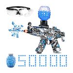 Gel Blasters, Gel Ball Blaster, MP5 Water Blaster Automatic, Foam Blasters Toy Gun with 50000+ Water Beads & Goggles, for Outdoor Activities - Shooting Team Game (Blue)