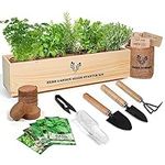 Indoor Herb Grow Kit, 5 Seeds Garde