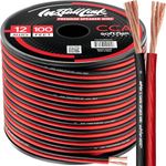 Install Link 12 Gauge Speaker Wire for Car, Home or RV Audio Cable, 100ft, CCA