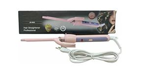 Concepta Professional Hair Curler Iron Rod Brush Styler For Women Professional Hair Curler Tong With Machine Stick And Roller, Multicolor