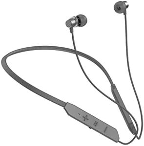 Shop Reals Wireless Bluetooth Headphones Earphones for OnePlus 7T Original Sports Bluetooth Wireless Earphone with Deep Bass and Neckband Hands-Free Calling inbuilt With Mic, Extra Deep Bass Hands-Free Call/Music, Sports Earbuds, Sweatproof Mic Headphones with Long Battery Life and Flexible Headset (LCP6,BT-MAX,BLACK)