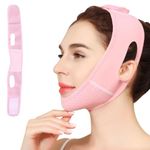 Double Chin Lift Mask, Chin Strap Double Chin Reducer V Line Face Lifting Chin Mask Reusable V Line Face Lifting Chin Strap For Women Men