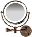 OVENTE 9" Lighted Wall Mount Makeup