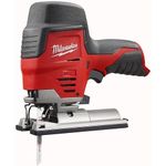 Milwaukee M12JS-0 M12 Naked Compact Jigsaw without Batteries/ Charger,Red