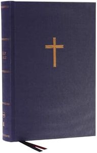 NKJV, Single-Column Wide-Margin Reference Bible, Cloth over Board, Blue, Red Letter, Comfort Print: Holy Bible, New King James Version