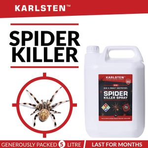 Karlsten Spider Killer Spray 5L – Indoor & Outdoor Pest Control