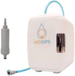 HID SIPS Water Dispenser Mini Fridge and Filtration System, Universal Fit, 1x Replaceable 200-Gallon 0.1 Micron Filter, 1x HID SIPS 4L Mini Fridge, 1x Dishwasher Safe Water Storage Reservoir