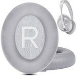 QOQOON Premium Replacement Earpads for Bose 700 Upgraded Headphone Replacements Ear Pads Cushion for Bose NC700 Headphones Cushion for Noise Cancelling Headphones NC700 Luxurious Memory Foam (Silver)