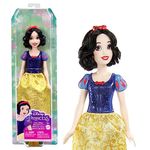 Mattel Disney Princess Dolls, Snow White Posable Fashion Doll with Sparkling Clothing and Accessories, Disney Movie Toys