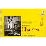 Strathmore Charcoal Spiral Paper Pad 11 x 17-inch, 32 Sheets, Multicolor, 11x17