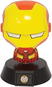 Paladone Luces de icono de Iron Man para coleccionar, ideal para dormitorios de niños, oficina y hogar | Pop Culture Gaming Merchandise, Multicolor
