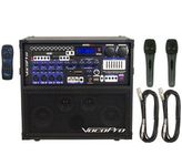 VOCOPRO HERO-REC 2020 MODEL KARAOKE MACHINE + 2 MICROPHONES 600 songs