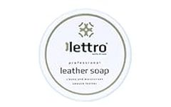 Lettro Leather Soap Effective Cleaning with Moisturizing Conditioning Effect for Saddles, Bags, Car Seats, Furniture, Shoes and Leather Goods, 100 ml, Transparent