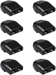 ZIMISI Deer Whistles for Vehicles, Animal Warning Whistle Devices to Avoid Collision, Deer Repellent Devices with Adhesive Tapes, Animal Alert Horn Accessories for Most Cars (8PCS/Black)