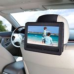 WANPOOL Car Headrest Mount Holder for 9 Inch Swivel Screen Style Portable DVD Players (DVD Player is not included)