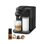 De'Longhi Nespresso Gran Lattissima EN640.B, Automatic Coffee Maker, Single-Serve Capsule Coffee Machine, Automatic Frothed Milk, 19 Bar Pressure, Cappuccino, Latte, 1400W, Sophisticated Dark Black