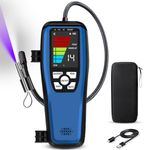 Refrigerant Leak Detector, Aprvtio ALD-200 3-in-1 Freon Leak Detector Tester A3 A2L A1 Refrigerants Compatible, Rechargeable, Multipule Alarm, Heated Diode Sensor for HVAC R32 R454B R410A R134A R290