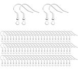 CellCase Stainless Steel Earring Hooks Fish Hooks Ear Wire for DIY Jewelry Making (Set 1-800pcs Silver)