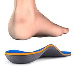 Kelaide Arch Support Insoles Relief Plantar Fasciitis, Comfort Orthotic Inserts for Flat Feet, Feet Pain, Pronation, Shoes Insoles for Men and Women