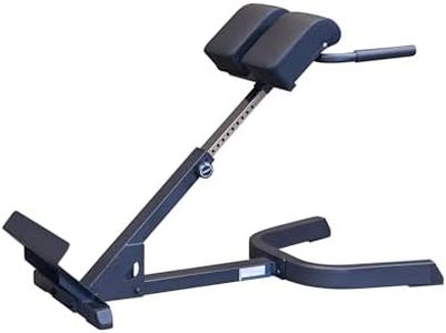 Body-Solid GHYP-345 Rückentrainer I Rückenstrecker 45° Pro I 45° Back Hyperextension PRO I Black-Edition