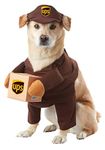 UPS Dog Costume Large