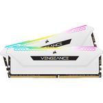 Corsair Vengeance RGB Pro SL 32GB (2x16GB) DDR4 3600 (PC4-28800) C18 1.35V Desktop Memory -pack of 1 , White