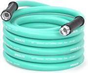 SPECILITE 5/8" RV Drinking Water Hose 50 FT, CA65 Certified with Aluminum Fittings, Kink & Tangle Free Flexible for Camper, Garden, Boat, Trailer