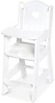 Melissa & Doug Play High Chair - Pretend Play High Chair Baby Doll Accessories,White