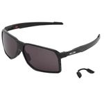 Oakley Men UV Protected Grey Lens Rectangle Sunglasses - 0OO946094600159