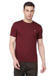 Dollar Super Combed Cotton Mens Solid T-Shirt(8909141271183_MLTSH-01-MR-PO1_M) Maroon