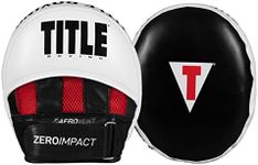 TITLE Boxing Zero-Impact Rare Air Punch Mitts 2.0, Black - Boxing Pads, Muay Thai Pads, Punching Mitts, Focus Mitts, Boxing Equipment, Punching Pads, MMA Equipment, Kickboxing