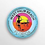 2-Pack West Palm Beach Florida Deca